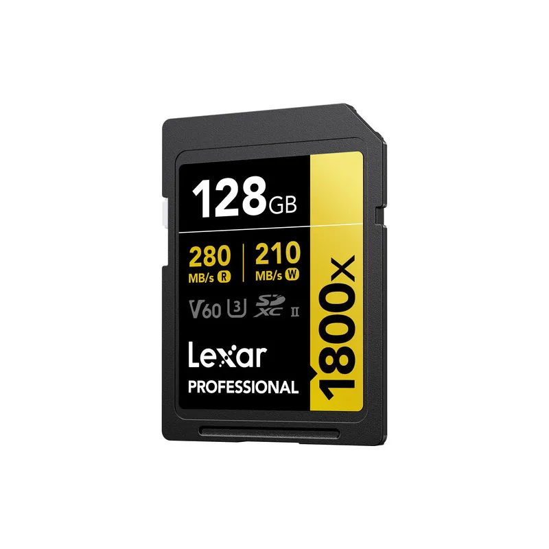 Lexar 128GB Professional 1800x UHS-II SDXC 3