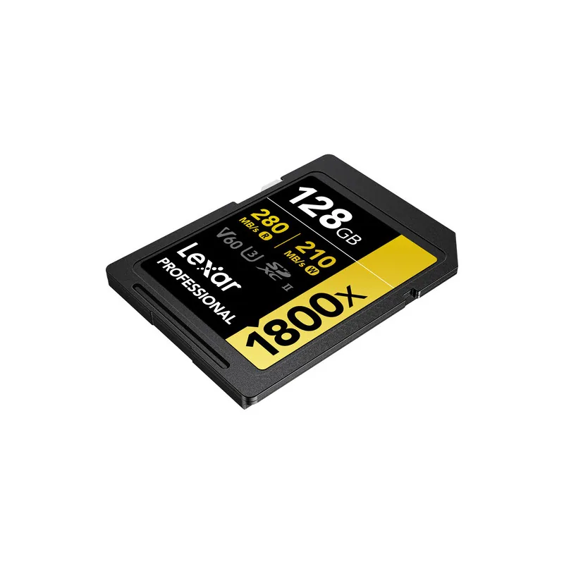 Lexar 128GB Professional 1800x UHS-II SDXC 4