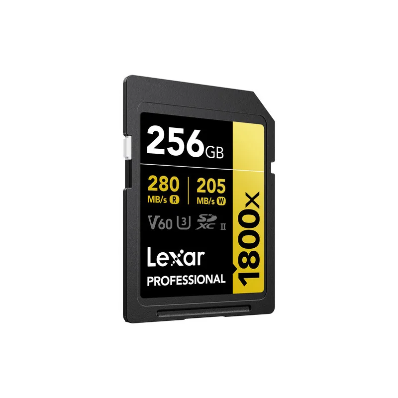 Lexar 256GB Professional 1800x UHS-II SDXC 2