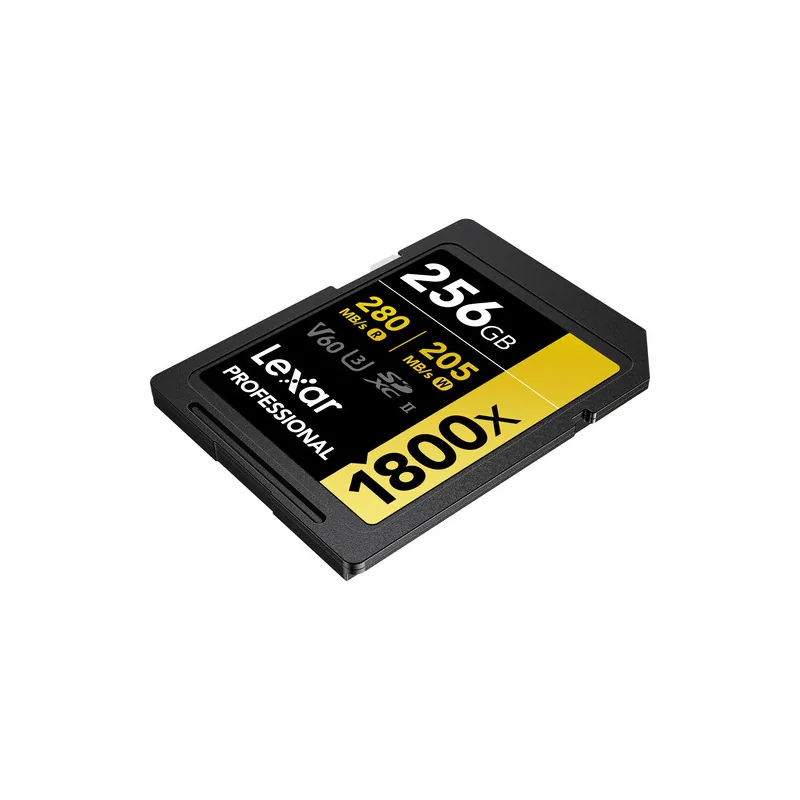 Lexar 256GB Professional 1800x UHS-II SDXC 5