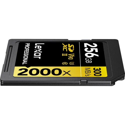 Lexar 256GB Professional 2000x UHS-II SDXC 5
