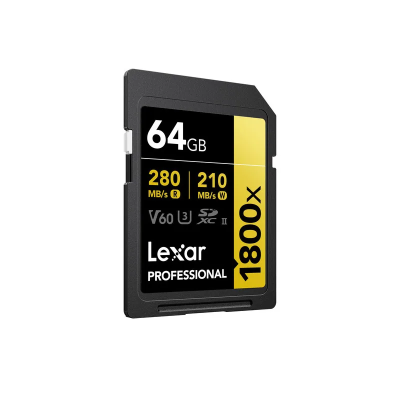 Lexar 64GB Professional 1800x UHS-II SDXC 2