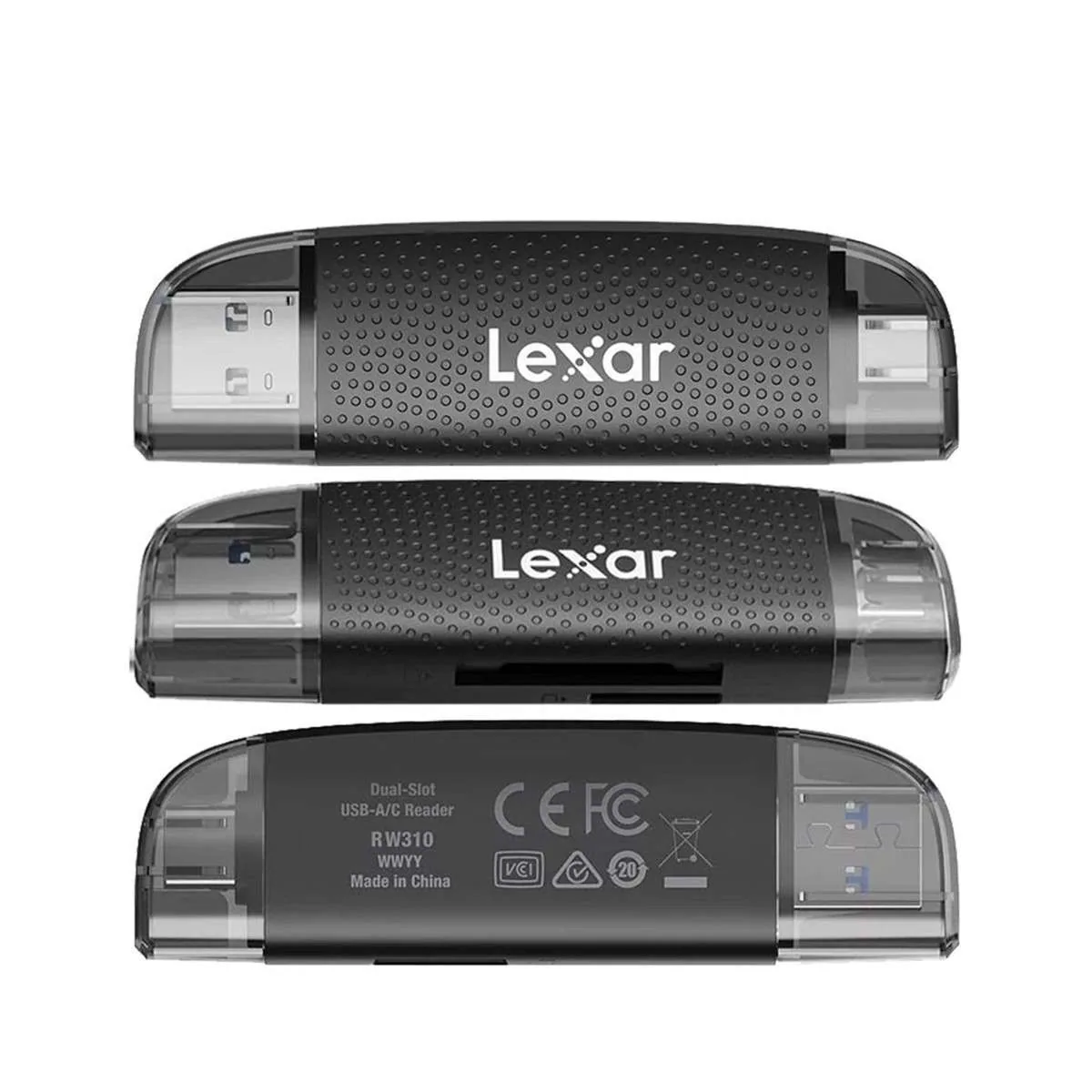 Đầu Đọc Thẻ Dual-Slot SD / microSD USB-A & USB-C (LRW310X-BNBNG) 4