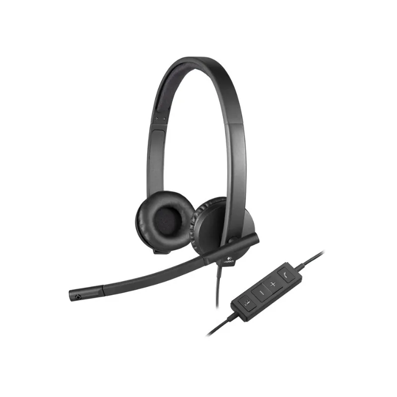 Logitech H570e Wired USB Stereo Headset 2