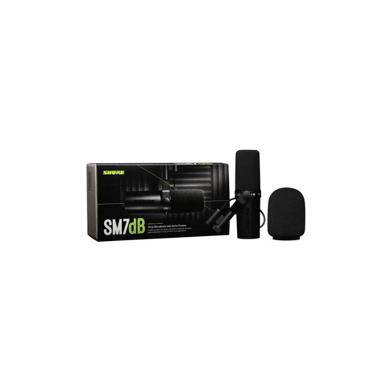 Micro thu âm dynamic vocal tích hợp preamp Shure SM7DB (SM7DB) 5