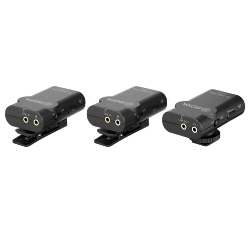 MICRO THU ÂM WIRELESS UHF BOYA BY-WM4 PRO-K2 (BỘ THU 2 MICRO) 3