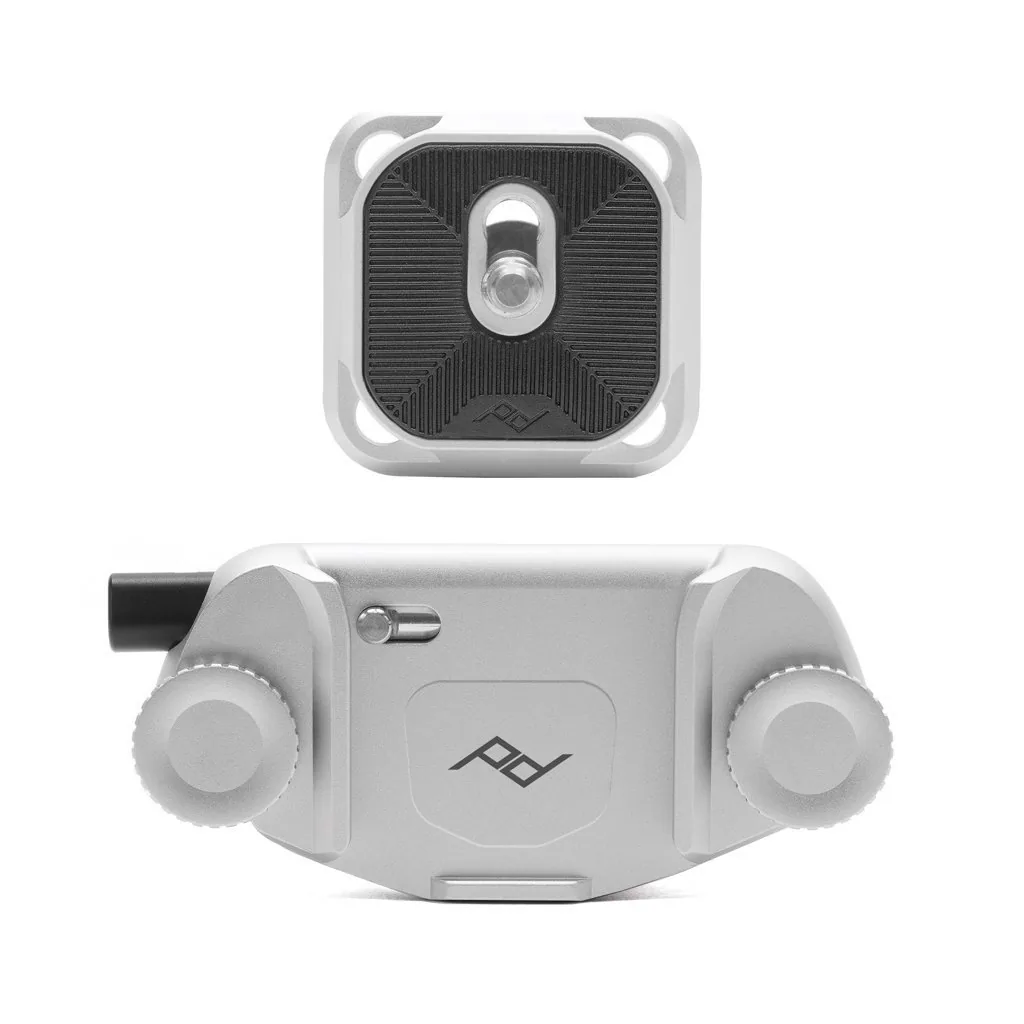 Ngàm kẹp máy ảnh Peak Design Capture – Bạc
