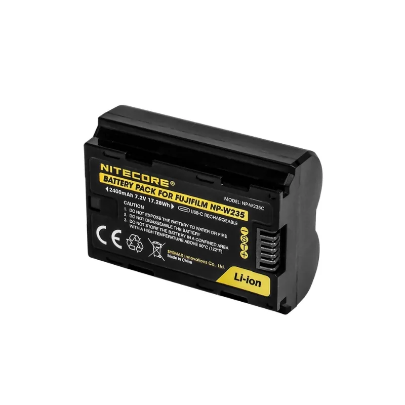 Pin cho Fujifilm Nitecore – NP-W235C