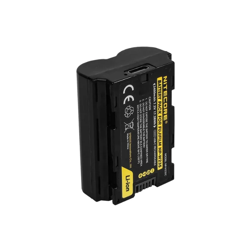 Pin cho Fujifilm Nitecore – NP-W235C 3