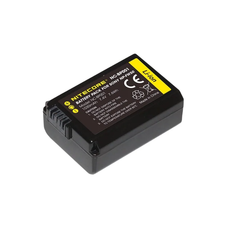 Pin cho Sony NP-FW50 Nitecore – NC-BP001