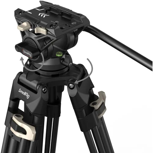 SmallRig AD-01 Heavy-Duty Tripod with Fluid Head – 3751B 2