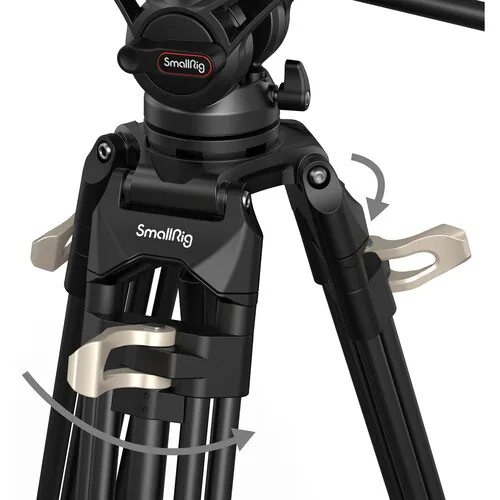 SmallRig AD-01 Heavy-Duty Tripod with Fluid Head – 3751B 8