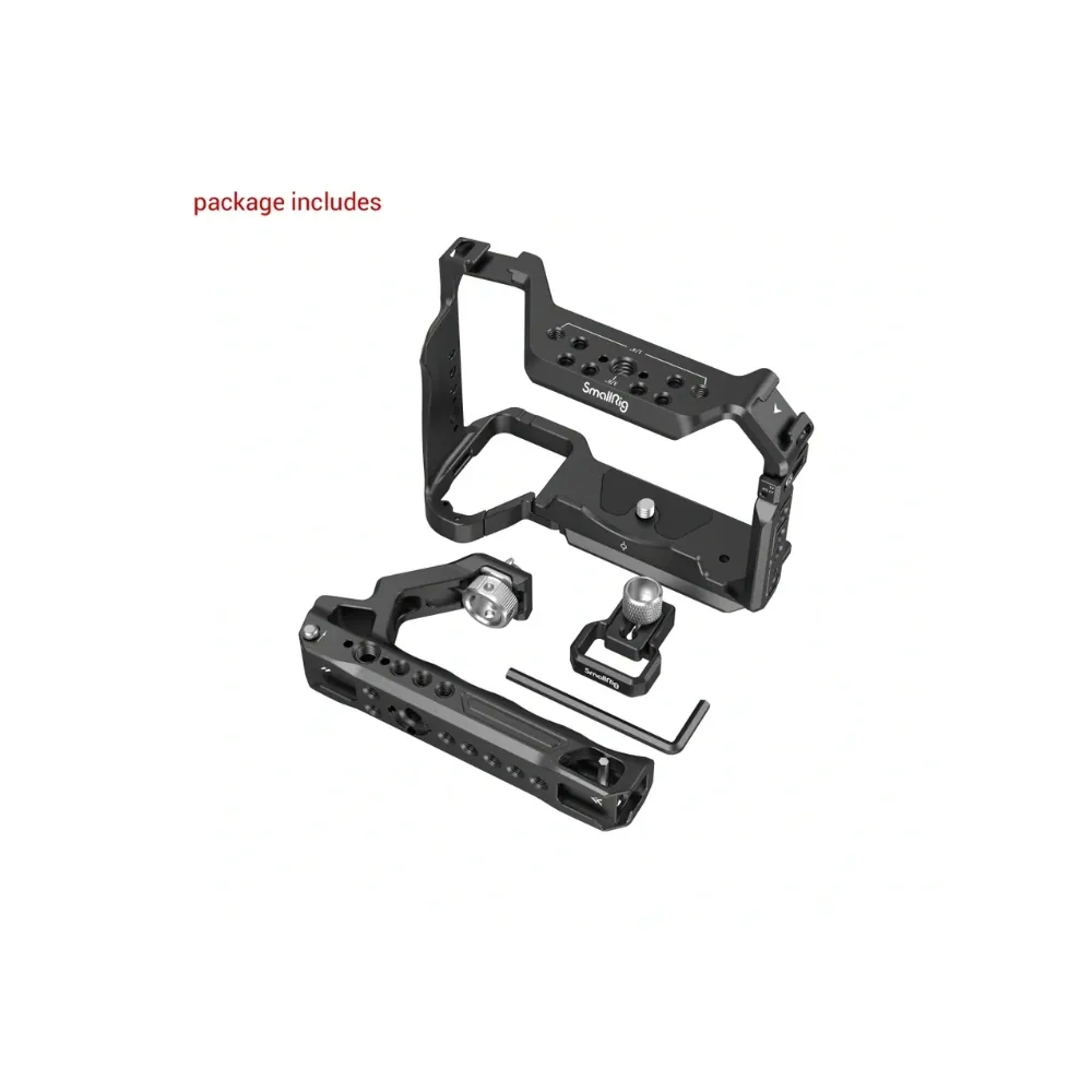 SmallRig Basic Cage Kit for Sony Alpha 7R V / Alpha 7 IV / Alpha 7S III 3668B 5
