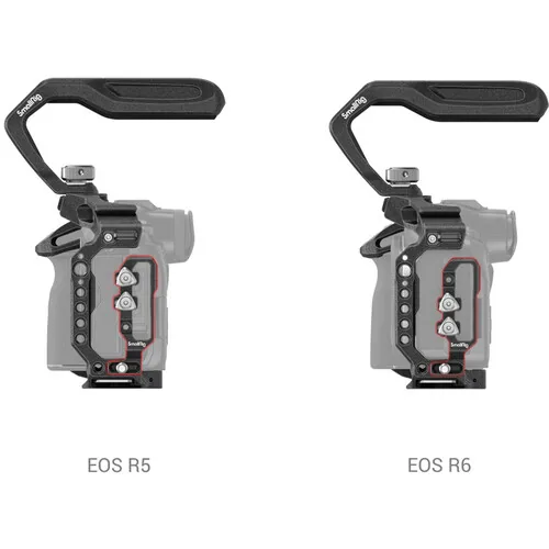 SmallRig “Black Mamba” Kit for EOS R5 & R6 & R5 C – 3234B 4