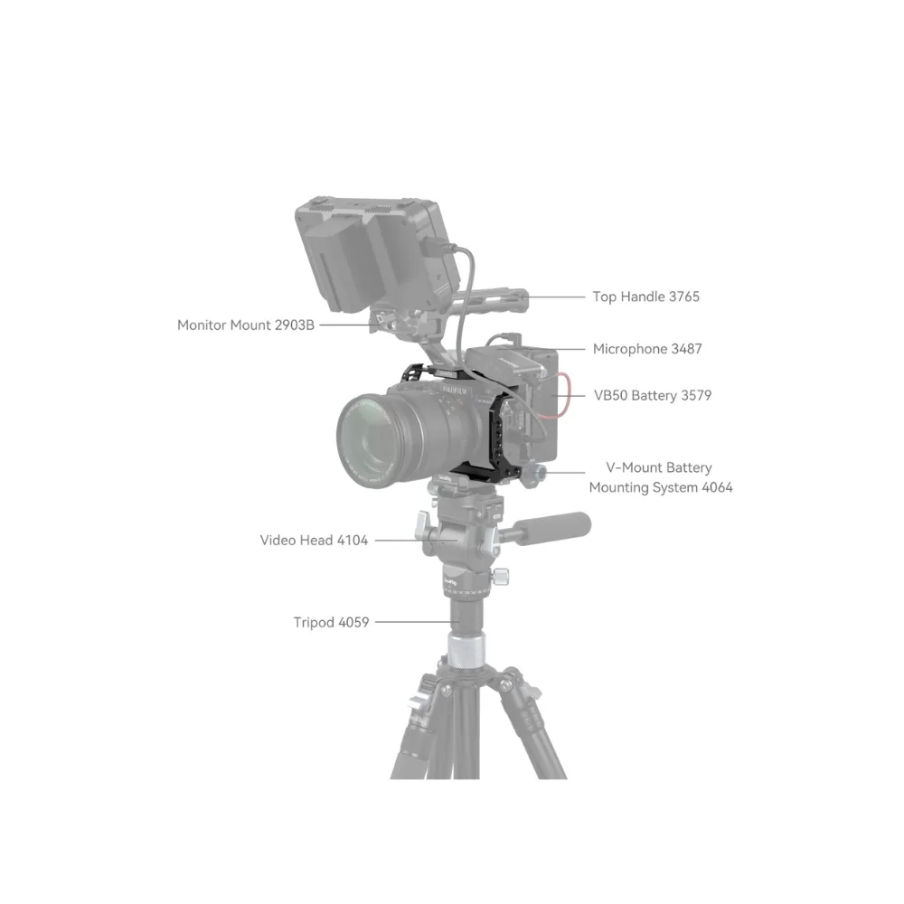 SmallRig Cage for FUJIFILM X-S20 4230 3