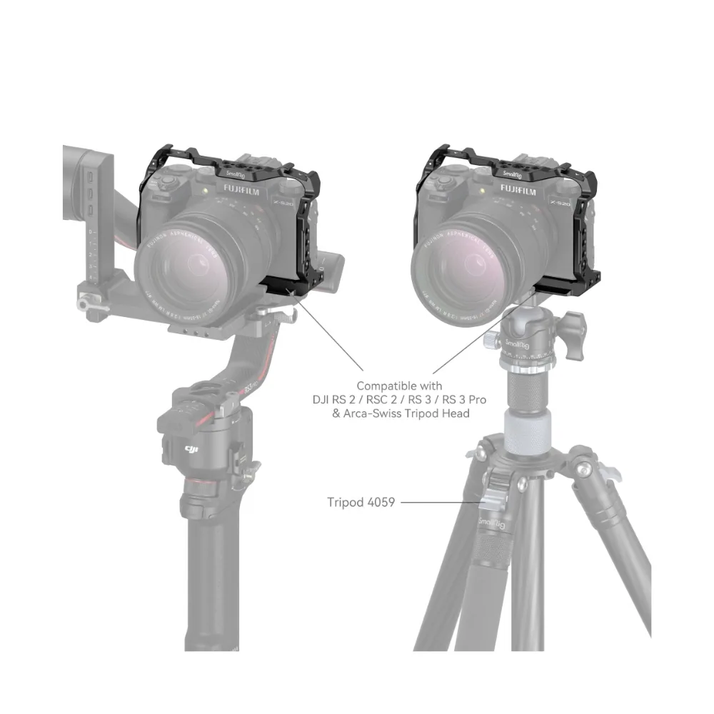 SmallRig Cage for FUJIFILM X-S20 4230 5