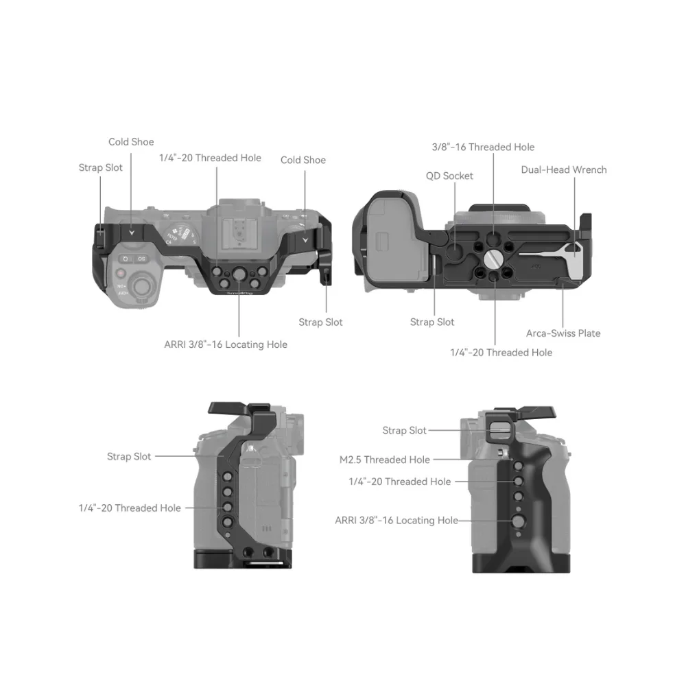 SmallRig Cage for FUJIFILM X-S20 4230 6