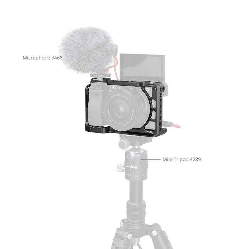 SmallRig Cage for Sony A6500, A6400, A6300, A6100 (CCS2310C) 6