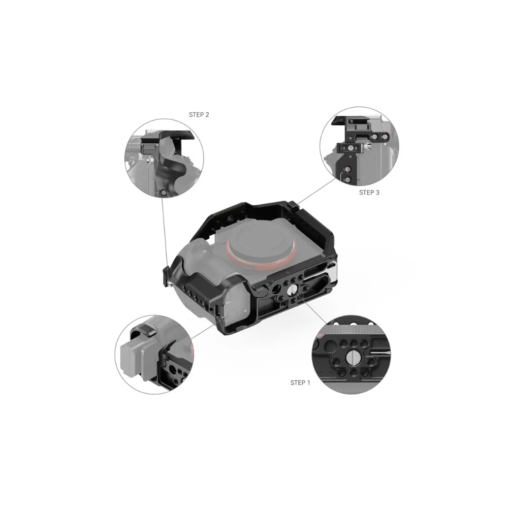 SmallRig Cage for Sony Alpha 7 III / Alpha 7R III 2087D 5