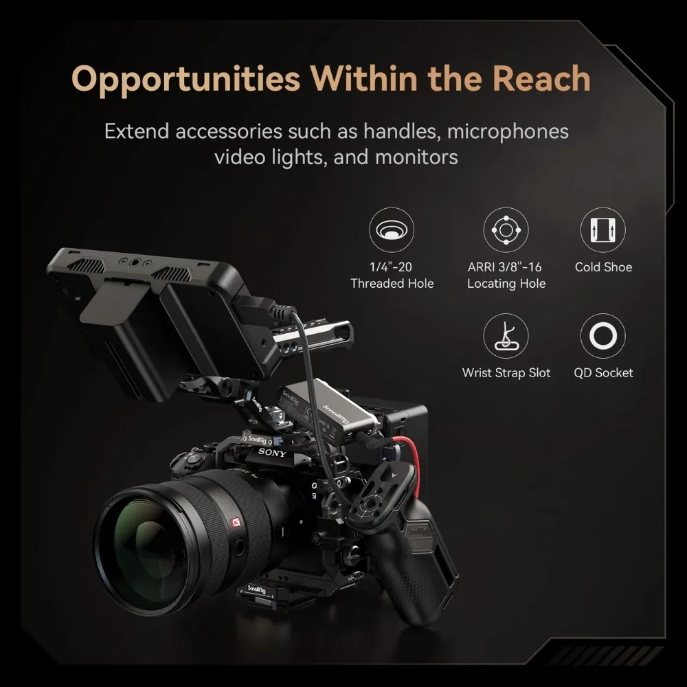 SmallRig Cage for Sony Alpha 9 III 4533 4