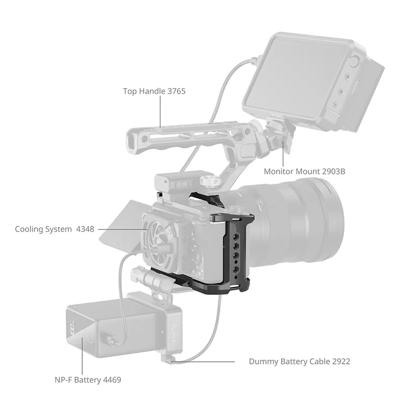 SmallRig Cage Kit Cho Sony ZV-E10 II (4867) 7