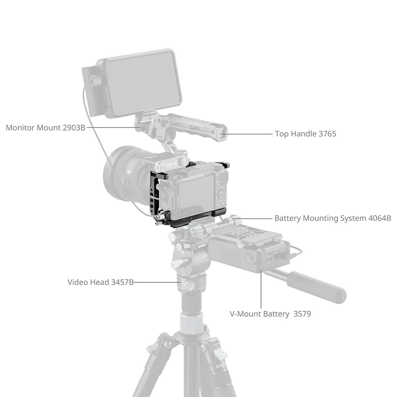 SmallRig Cage Kit Cho Sony ZV-E10 II (4867) 8