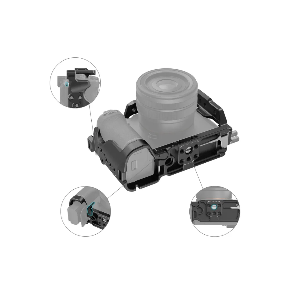 SmallRig Cage Kit for Sony Alpha 7C II / Alpha 7CR 4422 5