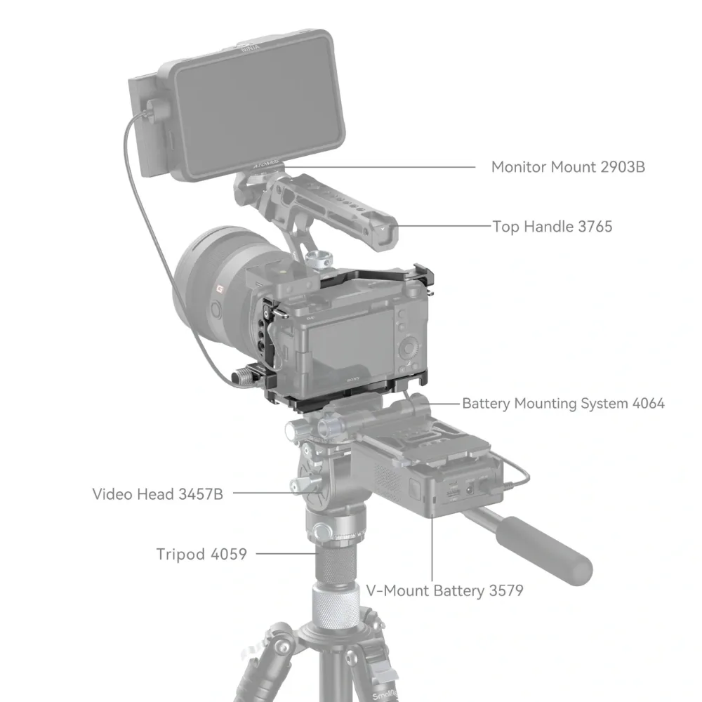 SmallRig Cage Kit for Sony ZV-E1 4257 2