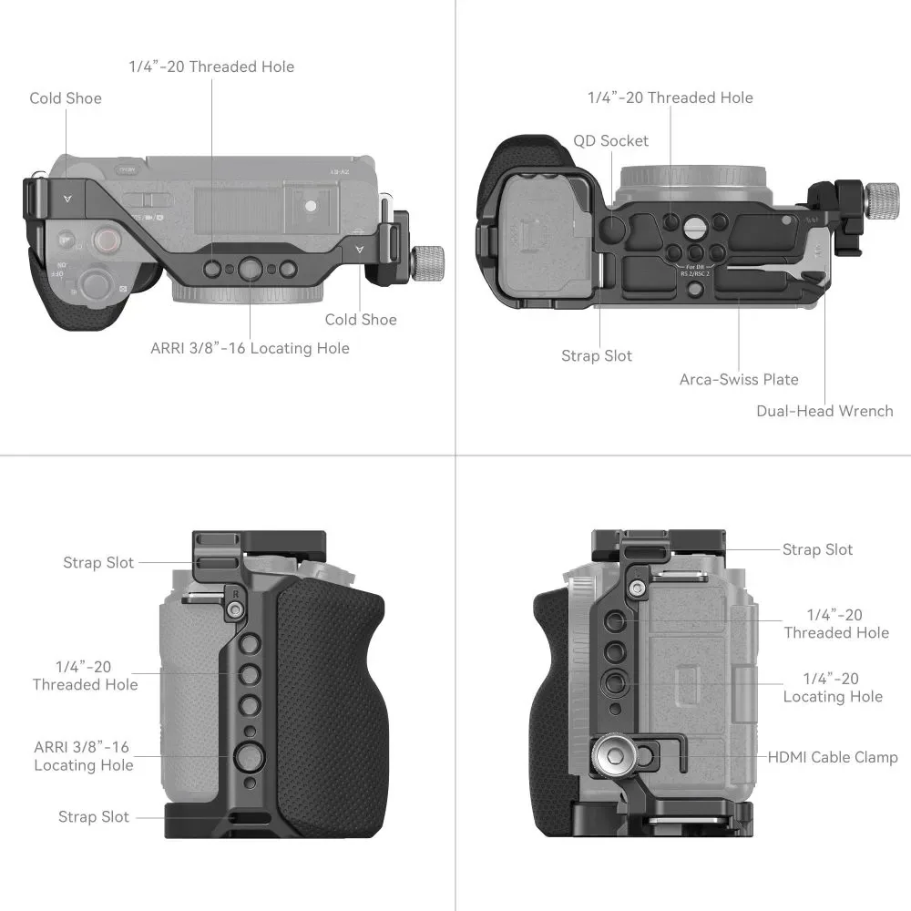 SmallRig Cage Kit for Sony ZV-E1 4257 7