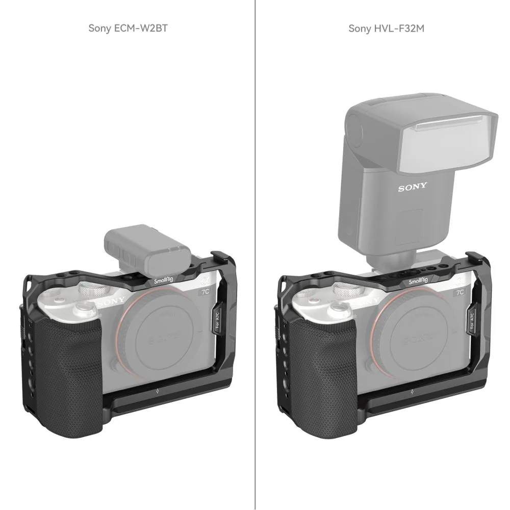 Smallrig Cage with Side Handle for Sony Alpha 7C Camera – 3212B 3