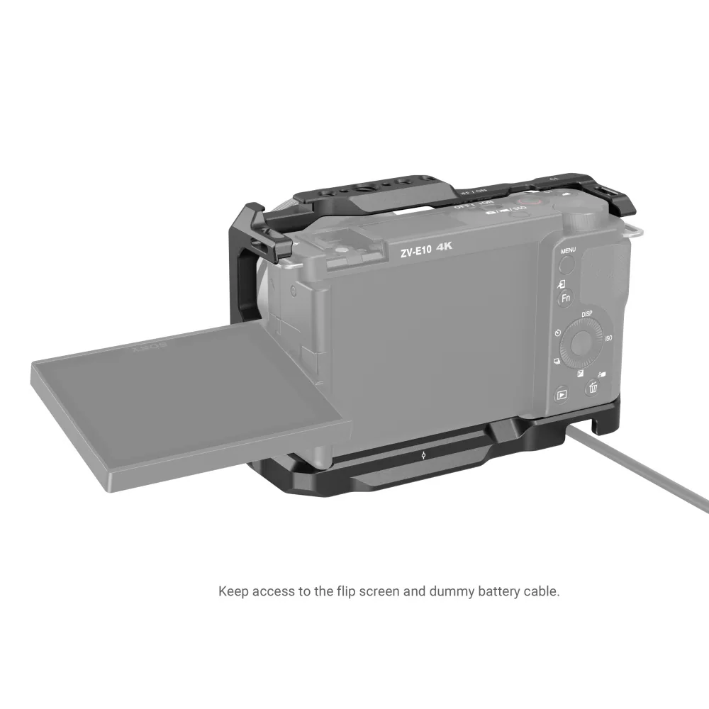 Smallrig Camera Cage with Grip for Sony ZV-E10 – 3538B 4