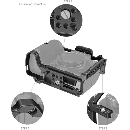 SmallRig Cage for FUJIFILM X-H2 / X-H2S – 3934 4