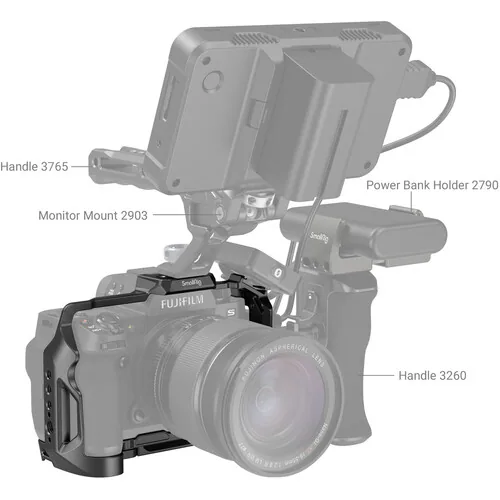 SmallRig Cage for FUJIFILM X-H2 / X-H2S – 3934 7