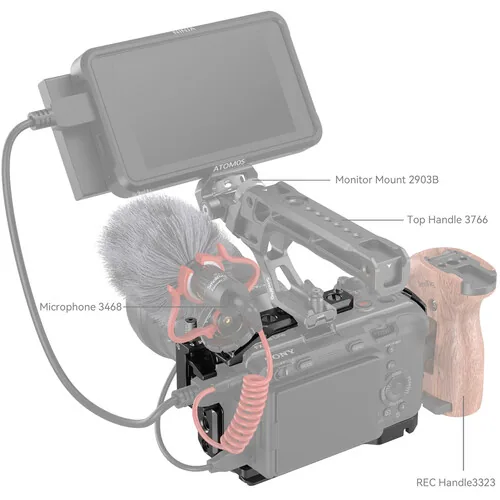 SmallRig Cage for Sony FX30 / FX3 – 4183 8