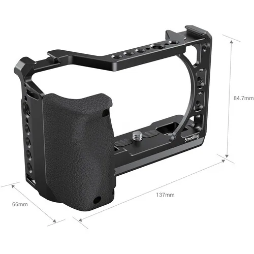 SmallRig Camera Cage with Silicone Handle for Sony A6100/A6300/A6400 – 3164 3