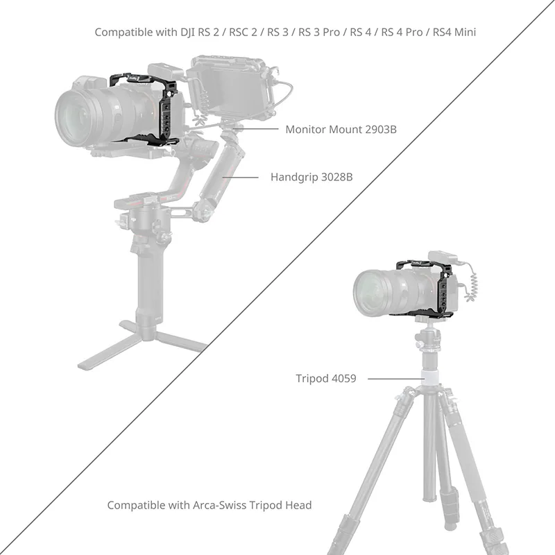SmallRig Full Camera Cage for Sony A7 V / A7R V / A7 IV / A7S III / A1 / A7R IV 3667C 5