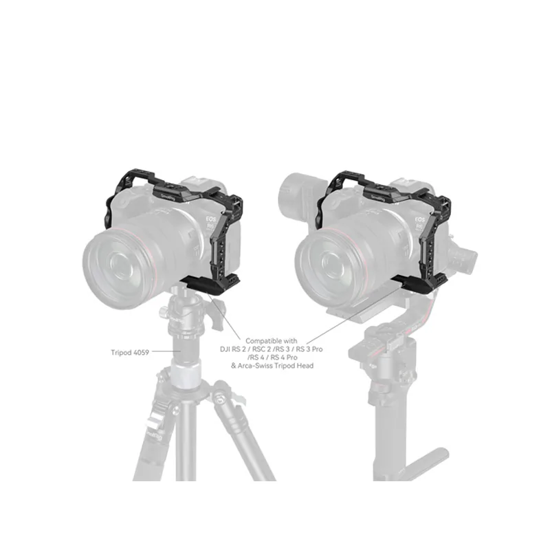 SmallRig HawkLock Quick Release Cage Cho Canon EOS R6 Mark II (4159B) 5
