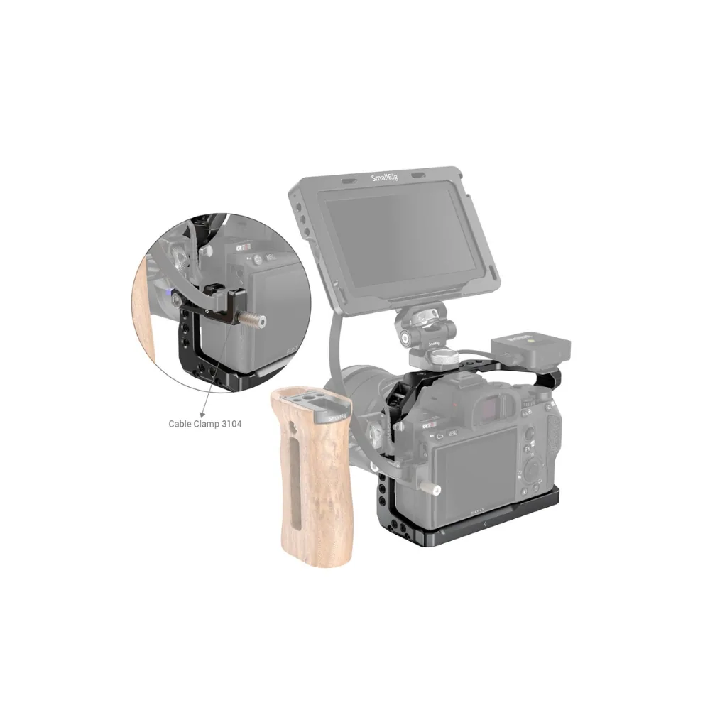 SmallRig Light Camera Cage for Sony A7 III A7R III A9 2918 5