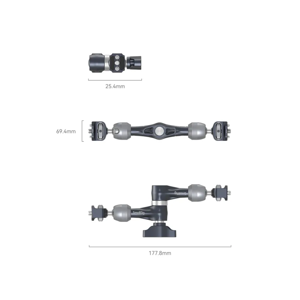 SmallRig Magic Arm with Rosette Gear (7″) 4194 2