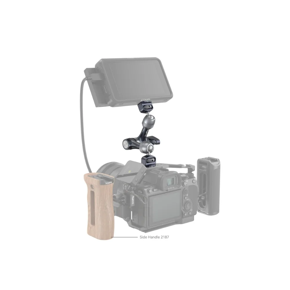 SmallRig Magic Arm with Rosette Gear (7″) 4194 5