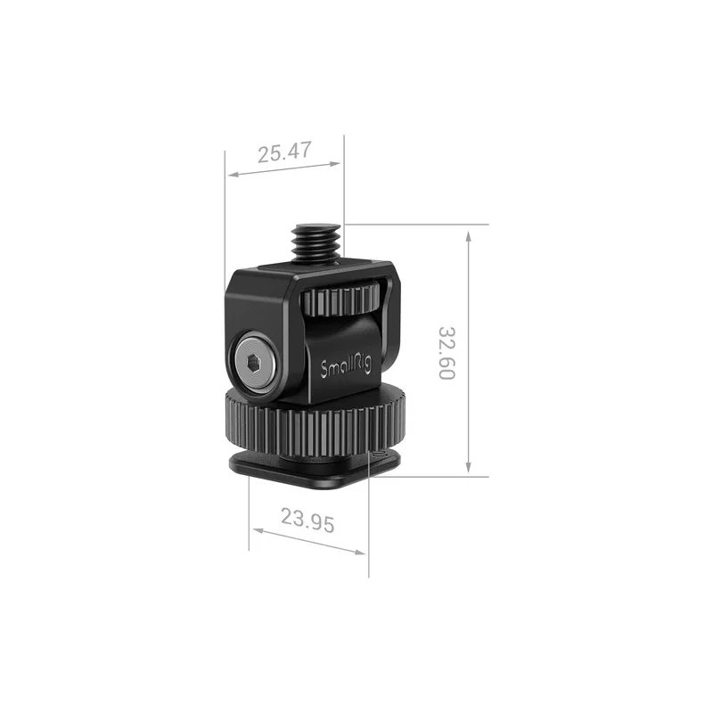 SmallRig Mini Cold Shoe to 1/4″-20 Adapter 2
