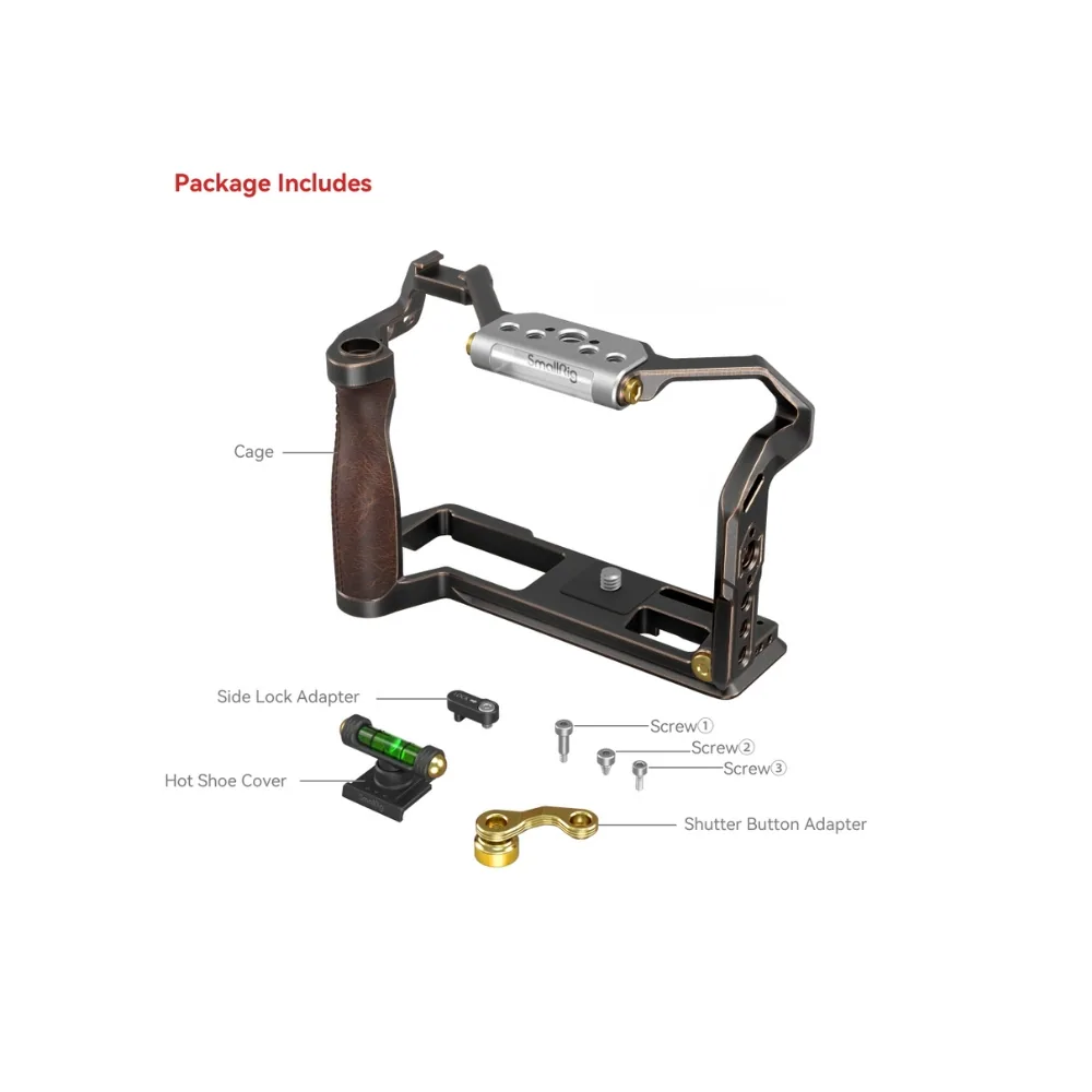 SmallRig Retro Cage for FUJIFILM X-T5 3870 3