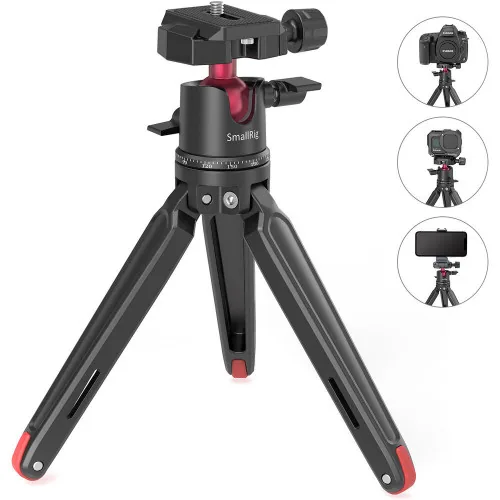 SmallRig Tabletop Mini Tripod with Panoramic Ball Head – BUT2664 2