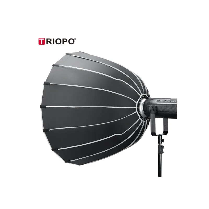 Softbox Parabolic Triopo KP2-120 thao tác nhanh (bao gồm lưới tổ ong) 2