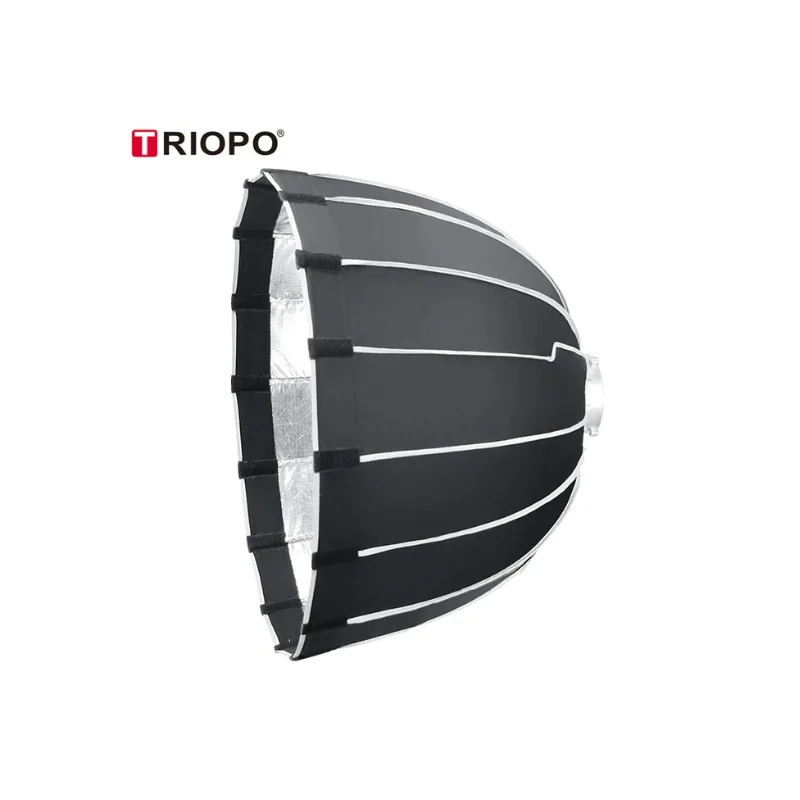 Softbox Parabolic Triopo KP2-120 thao tác nhanh (bao gồm lưới tổ ong) 3