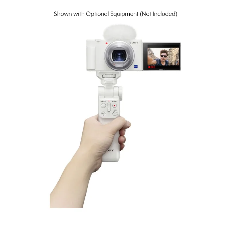 Sony GP-VPT2BT Wireless Shooting Grip (White) 3