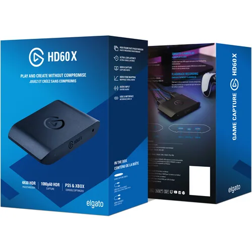 Stream Elgato Game Capture HD60 X