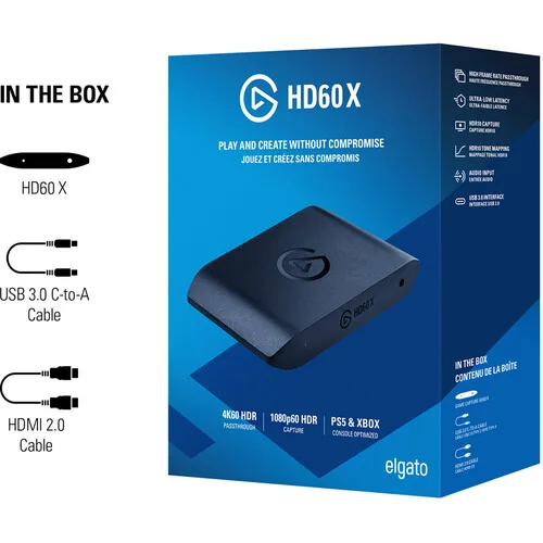 Stream Elgato Game Capture HD60 X 4