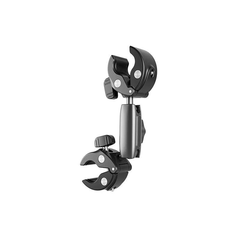 Kẹp cua hai đầu/Kẹp ống Moto (Telesin GP-HBM-001-D)