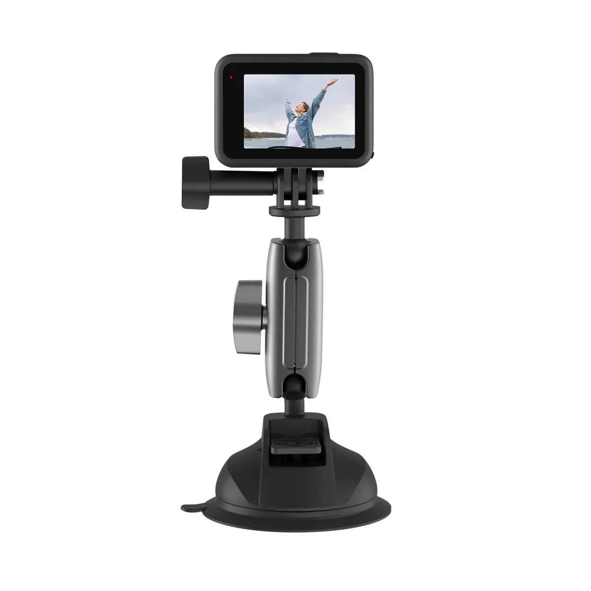 Chân đế hít kính cho ActionCam (Telesin TE-SUC-010) 2